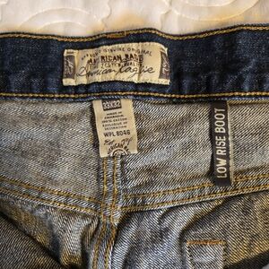 American Rag Men’s Low Rise Bootcut Jeans - Dark Blue Wash